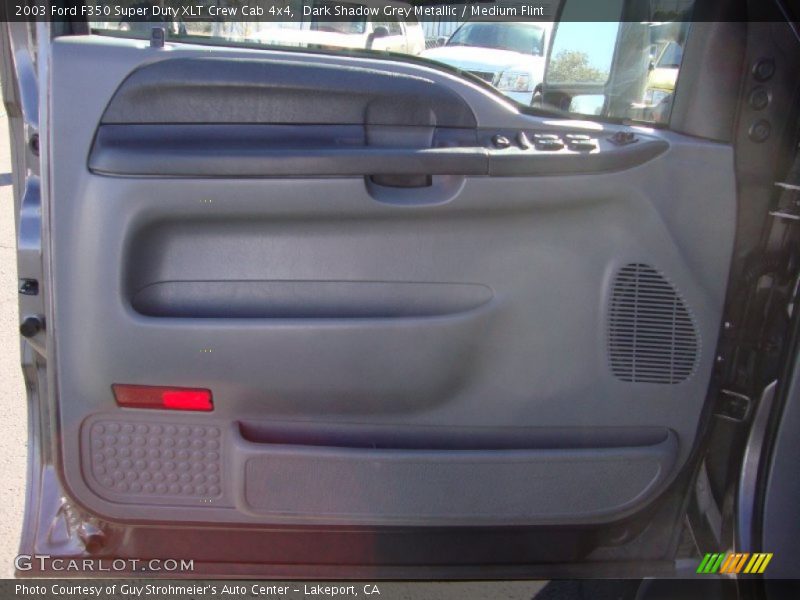 Dark Shadow Grey Metallic / Medium Flint 2003 Ford F350 Super Duty XLT Crew Cab 4x4