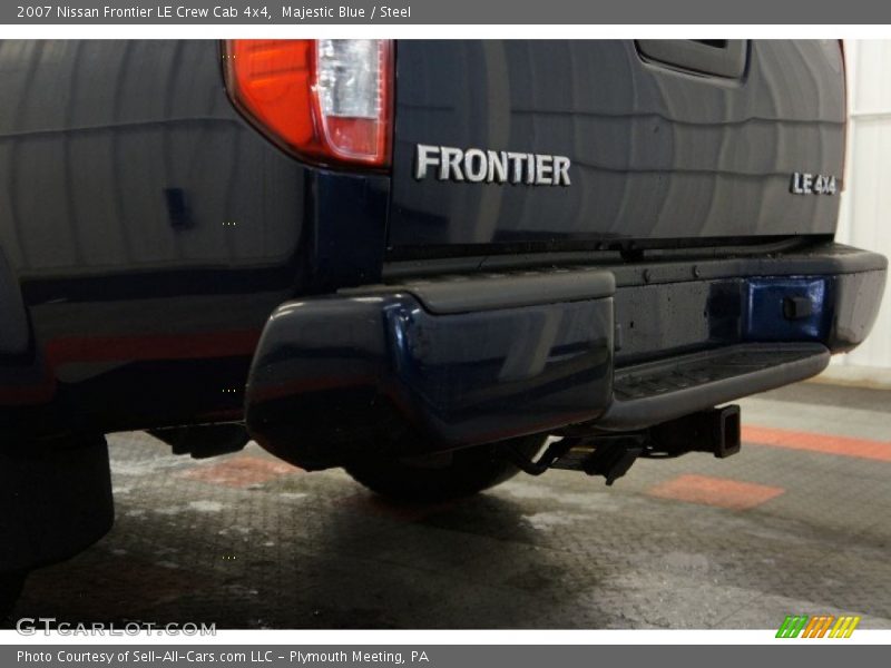 Majestic Blue / Steel 2007 Nissan Frontier LE Crew Cab 4x4