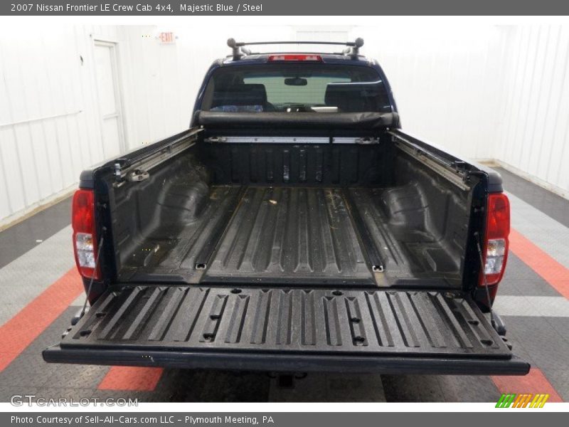 Majestic Blue / Steel 2007 Nissan Frontier LE Crew Cab 4x4