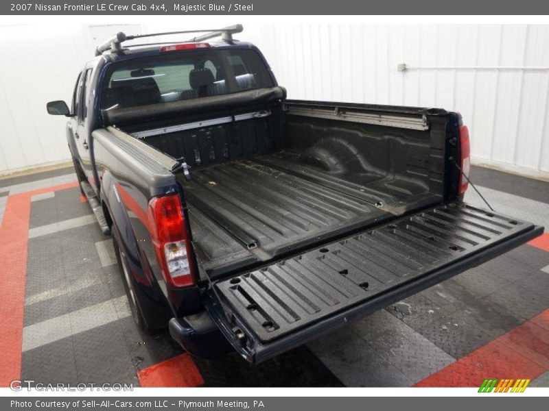 Majestic Blue / Steel 2007 Nissan Frontier LE Crew Cab 4x4