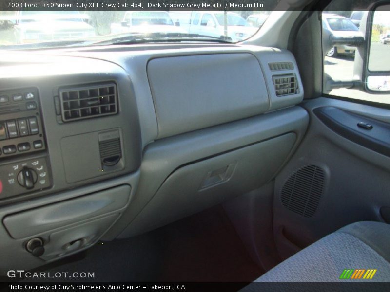 Dark Shadow Grey Metallic / Medium Flint 2003 Ford F350 Super Duty XLT Crew Cab 4x4