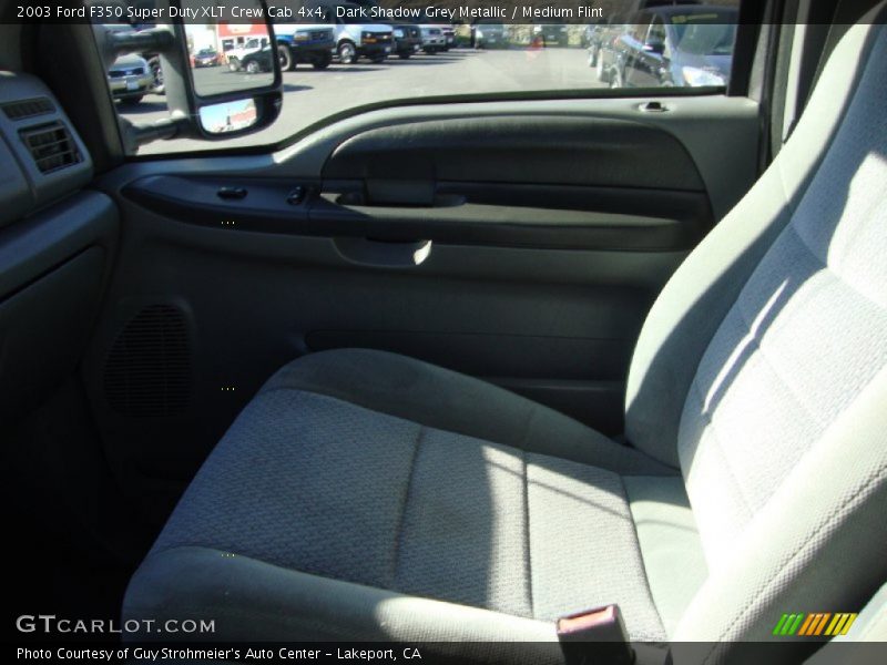 Dark Shadow Grey Metallic / Medium Flint 2003 Ford F350 Super Duty XLT Crew Cab 4x4