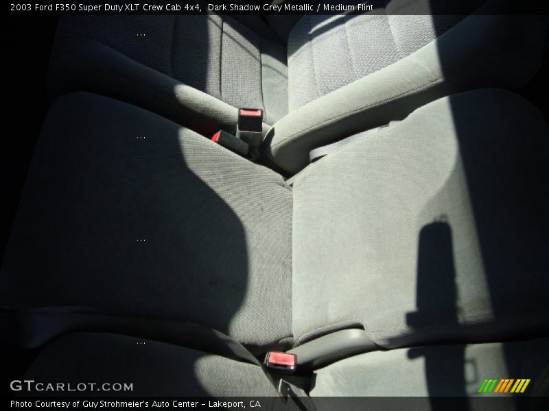 Dark Shadow Grey Metallic / Medium Flint 2003 Ford F350 Super Duty XLT Crew Cab 4x4