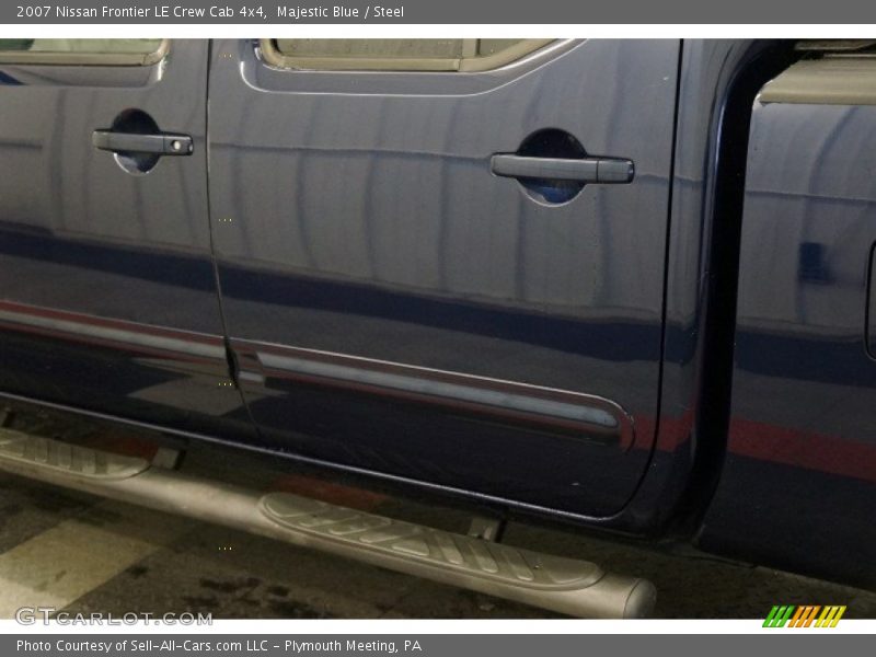 Majestic Blue / Steel 2007 Nissan Frontier LE Crew Cab 4x4
