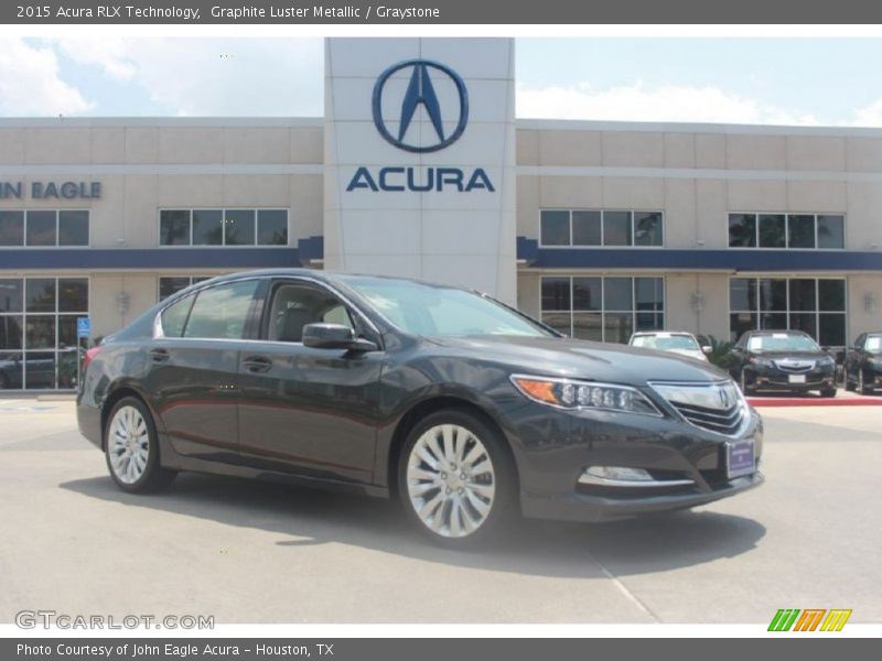 Graphite Luster Metallic / Graystone 2015 Acura RLX Technology