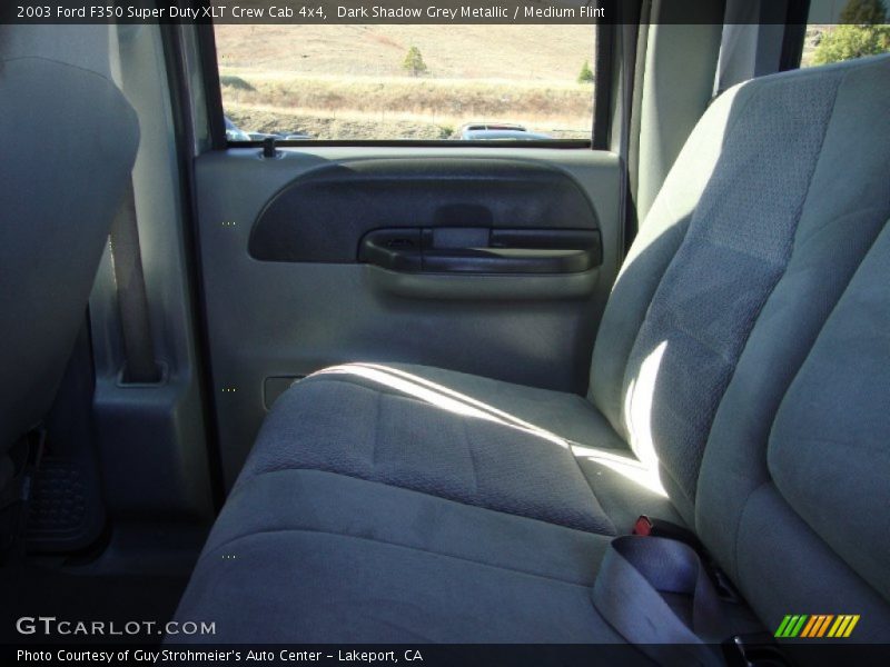 Dark Shadow Grey Metallic / Medium Flint 2003 Ford F350 Super Duty XLT Crew Cab 4x4
