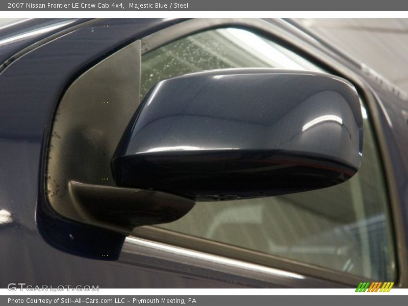 Majestic Blue / Steel 2007 Nissan Frontier LE Crew Cab 4x4