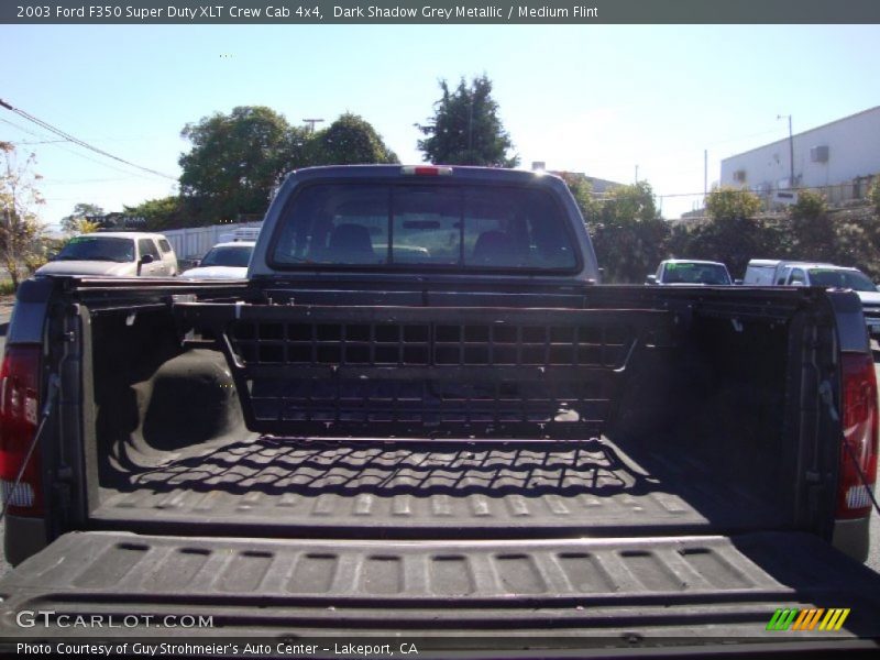 Dark Shadow Grey Metallic / Medium Flint 2003 Ford F350 Super Duty XLT Crew Cab 4x4