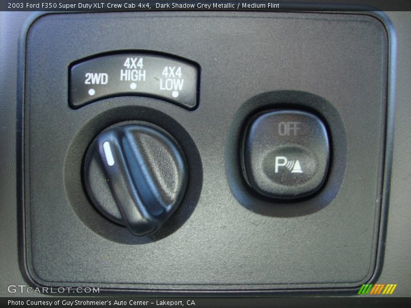 Dark Shadow Grey Metallic / Medium Flint 2003 Ford F350 Super Duty XLT Crew Cab 4x4