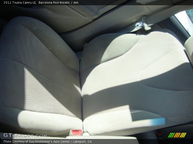 Barcelona Red Metallic / Ash 2011 Toyota Camry LE
