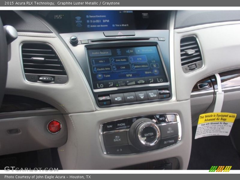 Graphite Luster Metallic / Graystone 2015 Acura RLX Technology