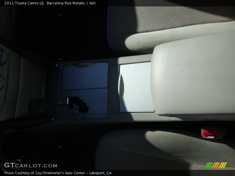 Barcelona Red Metallic / Ash 2011 Toyota Camry LE