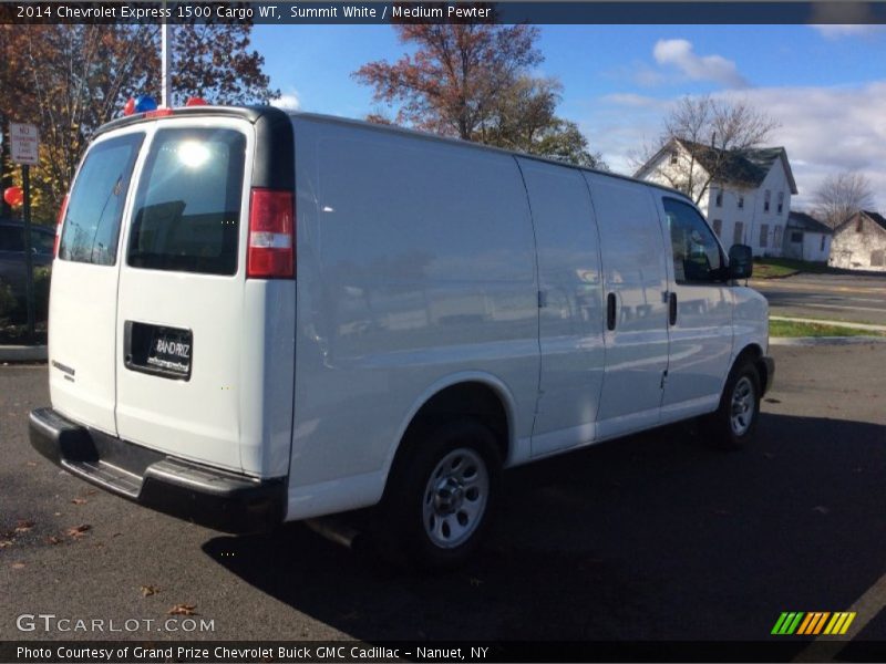 Summit White / Medium Pewter 2014 Chevrolet Express 1500 Cargo WT