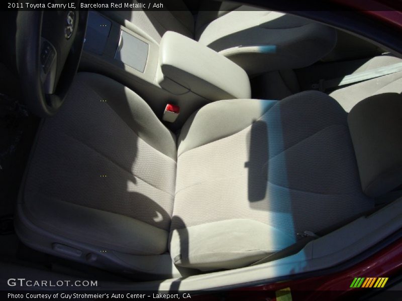 Barcelona Red Metallic / Ash 2011 Toyota Camry LE