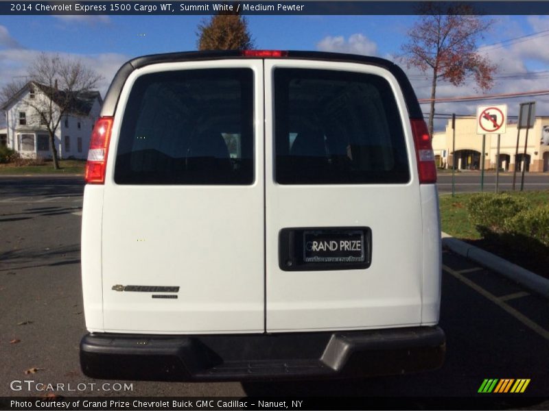 Summit White / Medium Pewter 2014 Chevrolet Express 1500 Cargo WT
