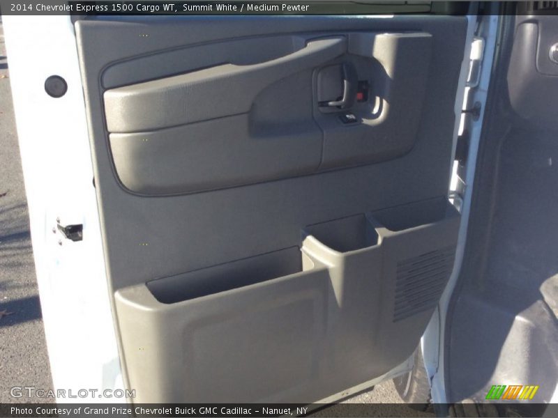 Summit White / Medium Pewter 2014 Chevrolet Express 1500 Cargo WT