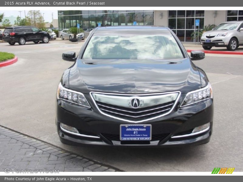 Crystal Black Pearl / Seacoast 2015 Acura RLX Advance