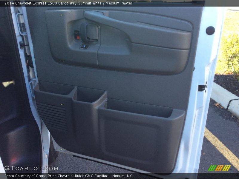 Summit White / Medium Pewter 2014 Chevrolet Express 1500 Cargo WT