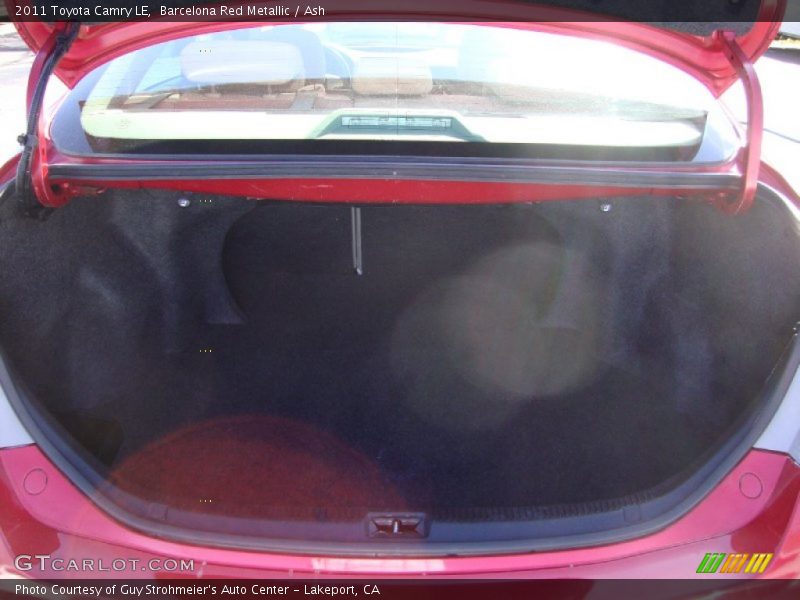 Barcelona Red Metallic / Ash 2011 Toyota Camry LE