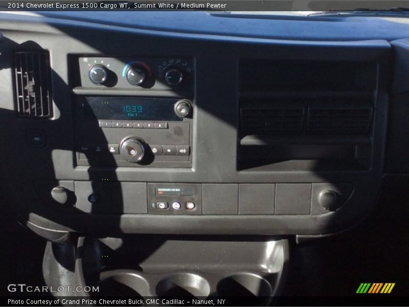 Summit White / Medium Pewter 2014 Chevrolet Express 1500 Cargo WT
