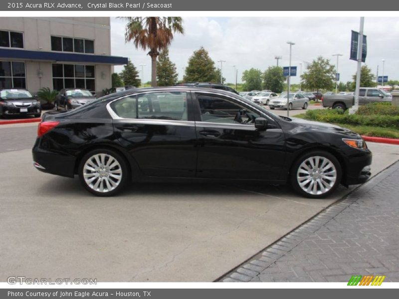Crystal Black Pearl / Seacoast 2015 Acura RLX Advance