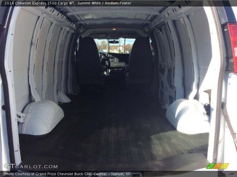 Summit White / Medium Pewter 2014 Chevrolet Express 1500 Cargo WT