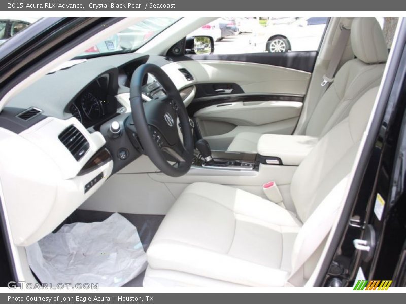 Crystal Black Pearl / Seacoast 2015 Acura RLX Advance