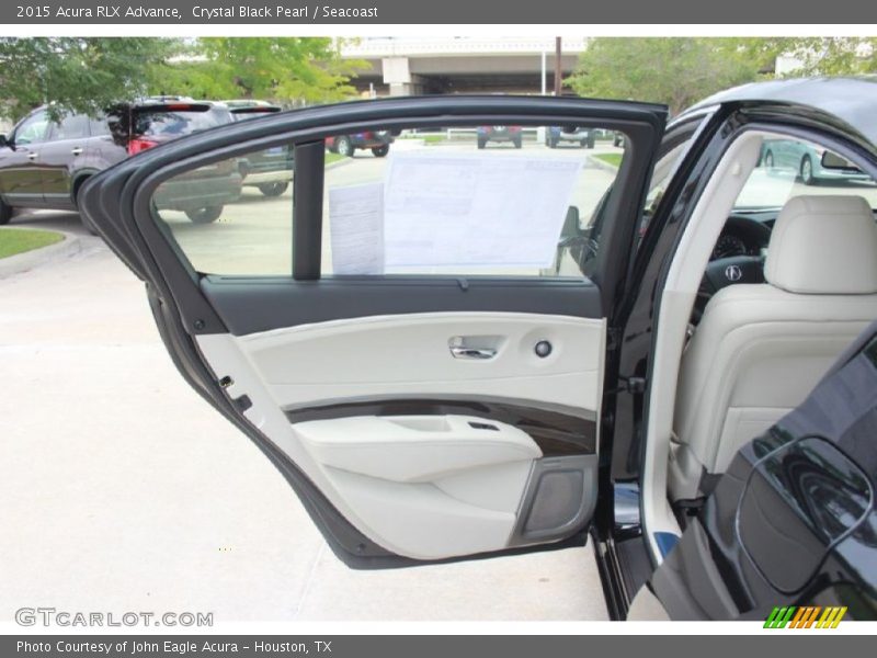 Crystal Black Pearl / Seacoast 2015 Acura RLX Advance