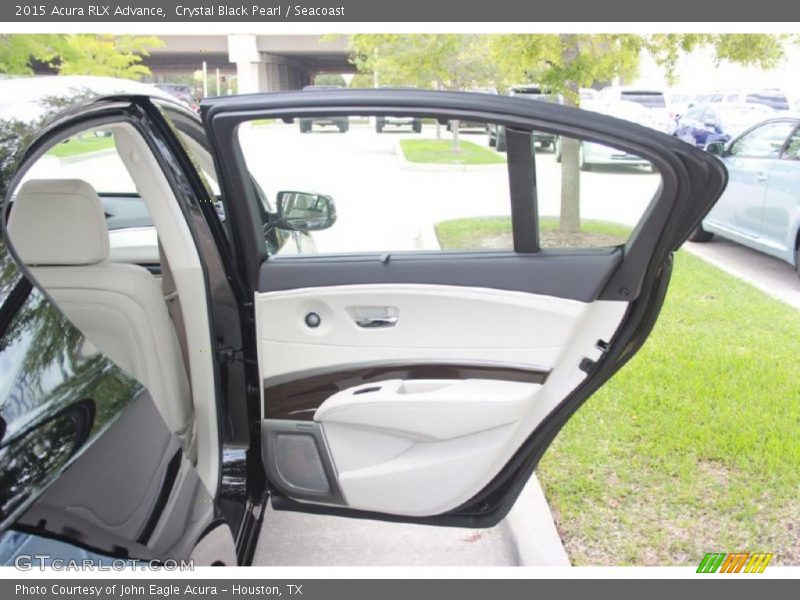 Crystal Black Pearl / Seacoast 2015 Acura RLX Advance