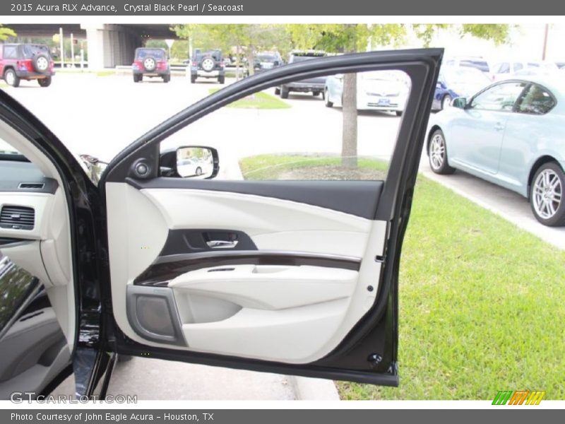 Crystal Black Pearl / Seacoast 2015 Acura RLX Advance
