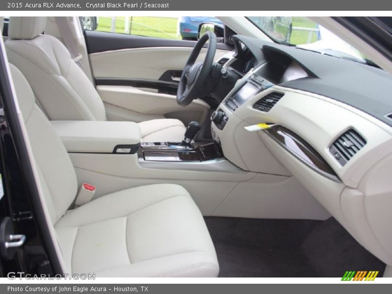 Crystal Black Pearl / Seacoast 2015 Acura RLX Advance