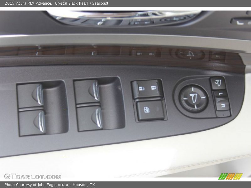 Crystal Black Pearl / Seacoast 2015 Acura RLX Advance