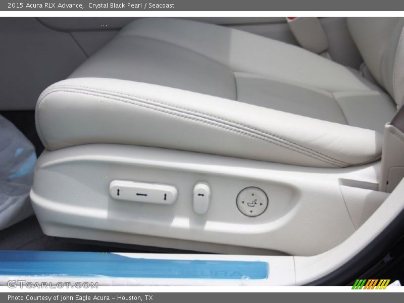 Crystal Black Pearl / Seacoast 2015 Acura RLX Advance