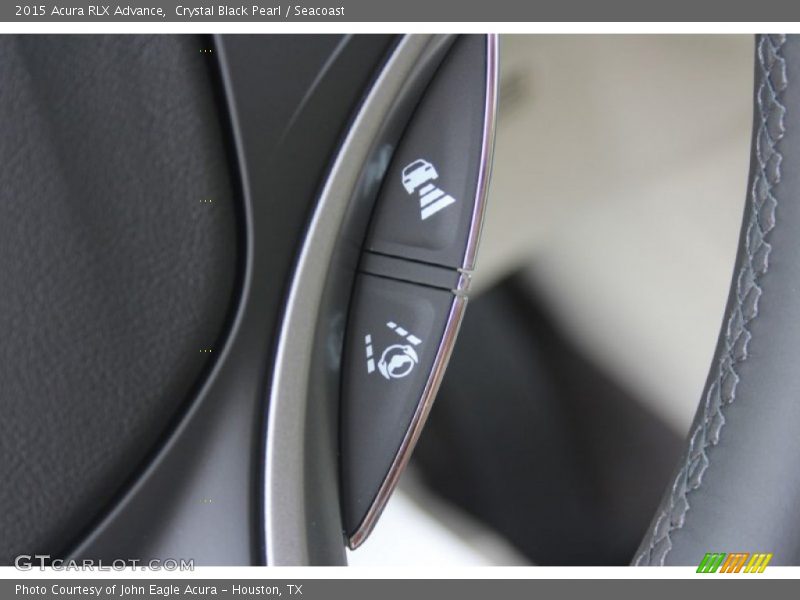 Crystal Black Pearl / Seacoast 2015 Acura RLX Advance