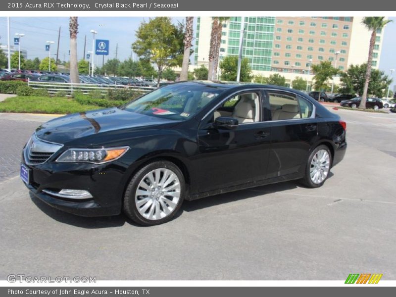 Crystal Black Pearl / Seacoast 2015 Acura RLX Technology