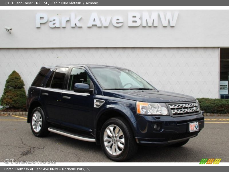 Baltic Blue Metallic / Almond 2011 Land Rover LR2 HSE