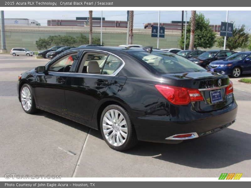 Crystal Black Pearl / Seacoast 2015 Acura RLX Technology
