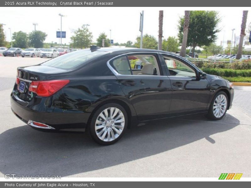 Crystal Black Pearl / Seacoast 2015 Acura RLX Technology