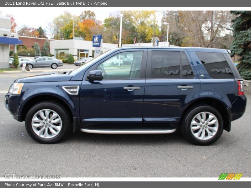 Baltic Blue Metallic / Almond 2011 Land Rover LR2 HSE