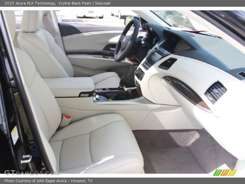 Crystal Black Pearl / Seacoast 2015 Acura RLX Technology