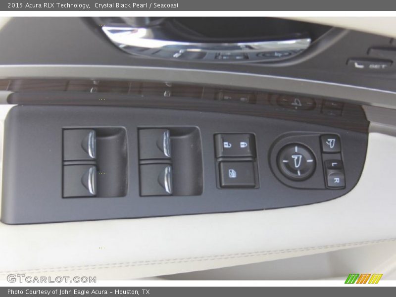 Crystal Black Pearl / Seacoast 2015 Acura RLX Technology