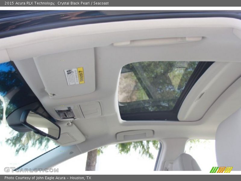 Crystal Black Pearl / Seacoast 2015 Acura RLX Technology