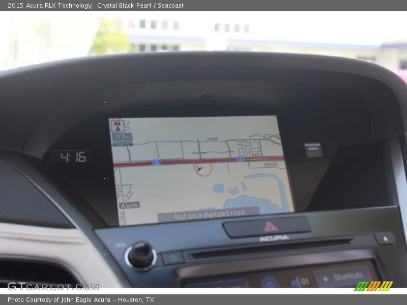 Crystal Black Pearl / Seacoast 2015 Acura RLX Technology