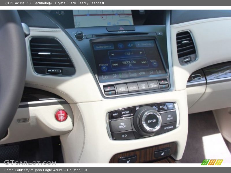 Crystal Black Pearl / Seacoast 2015 Acura RLX Technology
