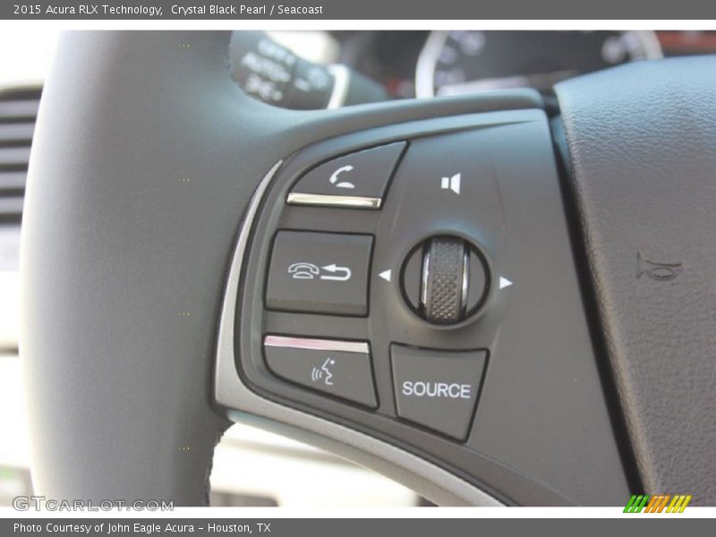 Crystal Black Pearl / Seacoast 2015 Acura RLX Technology