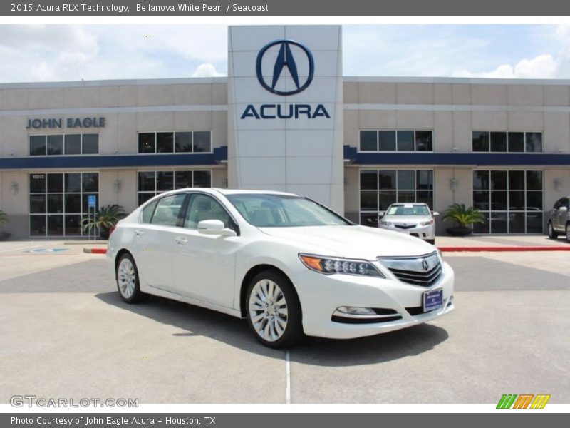 Bellanova White Pearl / Seacoast 2015 Acura RLX Technology