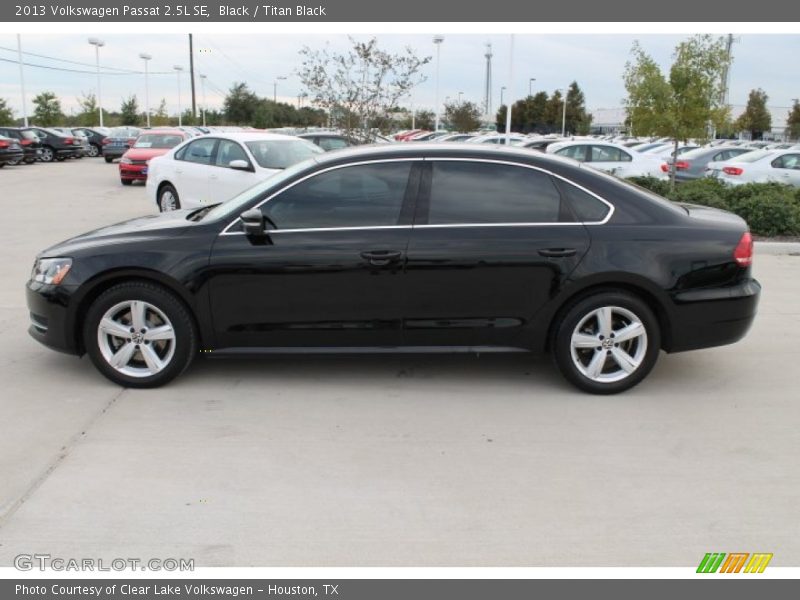 Black / Titan Black 2013 Volkswagen Passat 2.5L SE