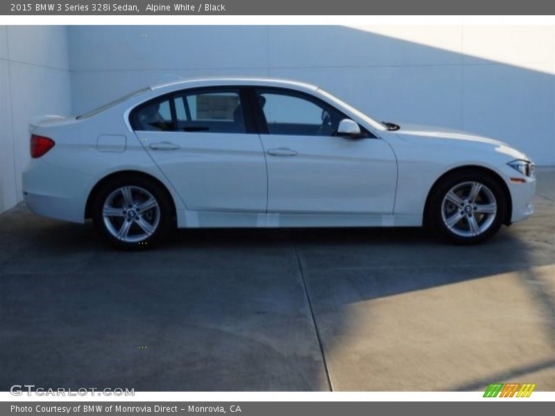 Alpine White / Black 2015 BMW 3 Series 328i Sedan