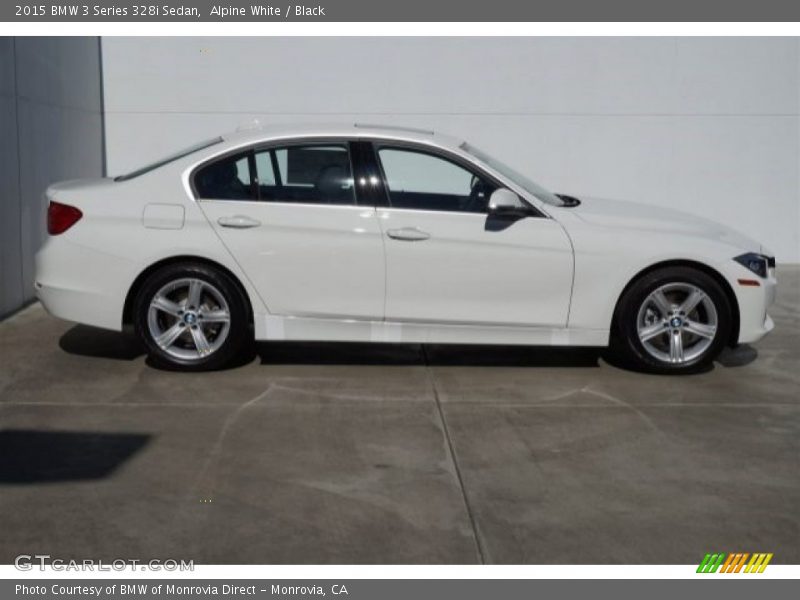 Alpine White / Black 2015 BMW 3 Series 328i Sedan