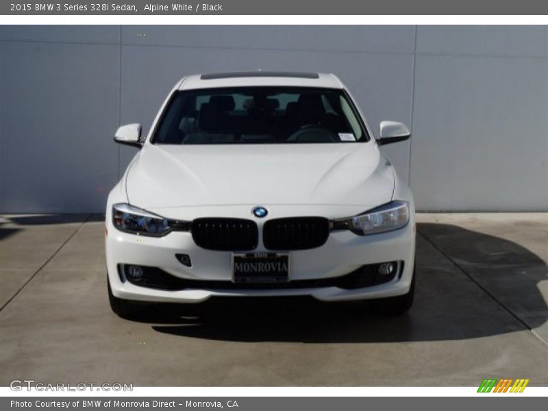 Alpine White / Black 2015 BMW 3 Series 328i Sedan